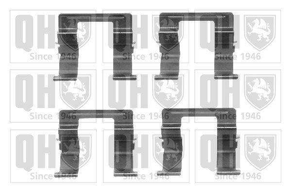 Compre Kit de molas de fixação de sapatas de disco dianteiras Mazda 6 